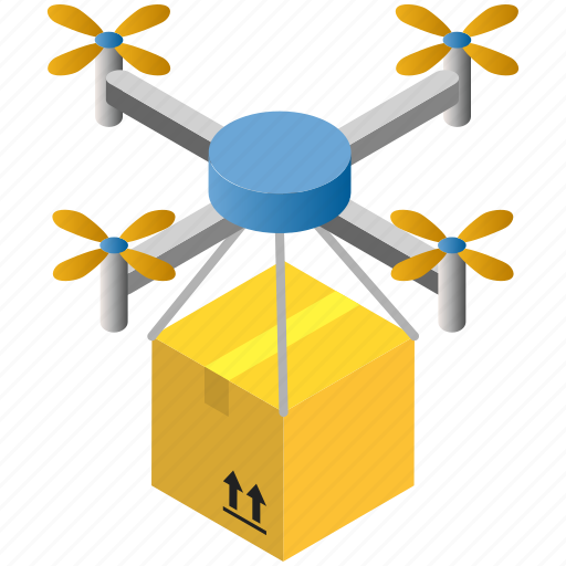 Box, delivery, flying, logistics, package, parcel, shipping icon - Download on Iconfinder
