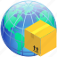 box, delivery, international, logistics, package, world, worldwide shipping 