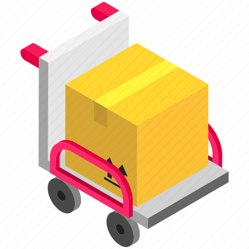 Box, cart, delivery, logistics, package, parcel, shipping icon - Download on Iconfinder