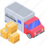 cargo, delivery van, logistic delivery, shipment, shipping truck 