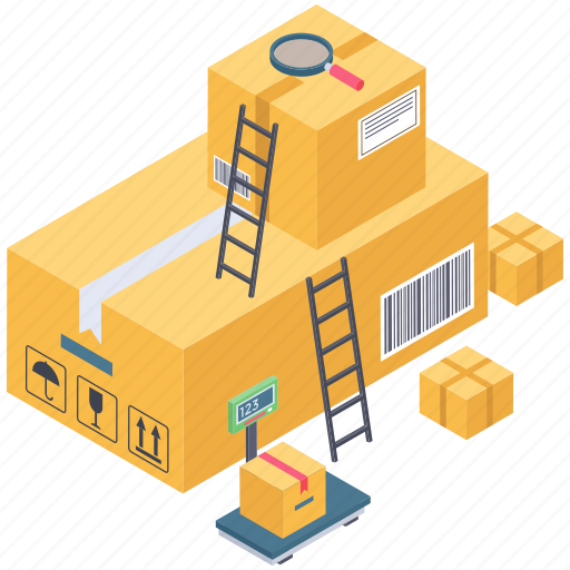 Cardboard boxes, delivery boxes, logistic delivery, packages, packets, parcels icon - Download on Iconfinder