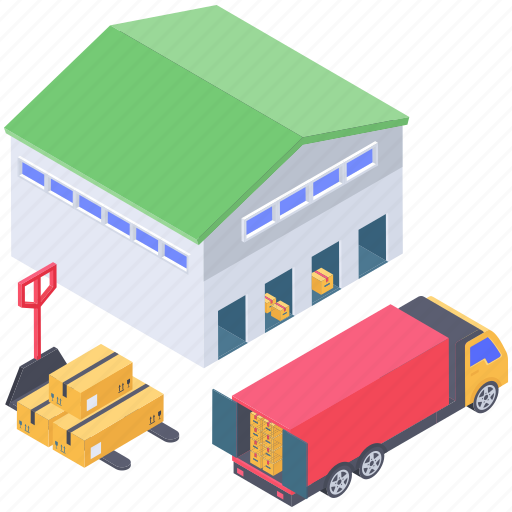 Cargo container, container loading, container storage, containerization, shipment icon - Download on Iconfinder