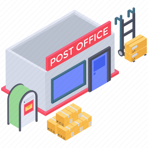 Cargo office, export trading, logistic company, post office, trading company icon - Download on Iconfinder