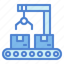 conveyor, factory, industrial, industry, logistics, machine, transport