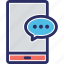 mobile message, mobile text, smartphone communication, smartphone message, sms 