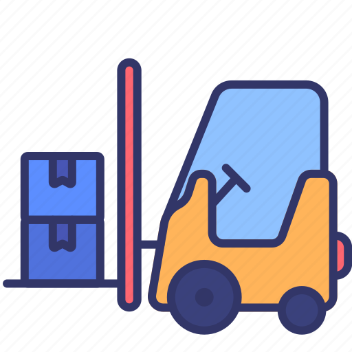 Crane, delivery, forklift, lift, logistics, shipping, warehouse icon - Download on Iconfinder