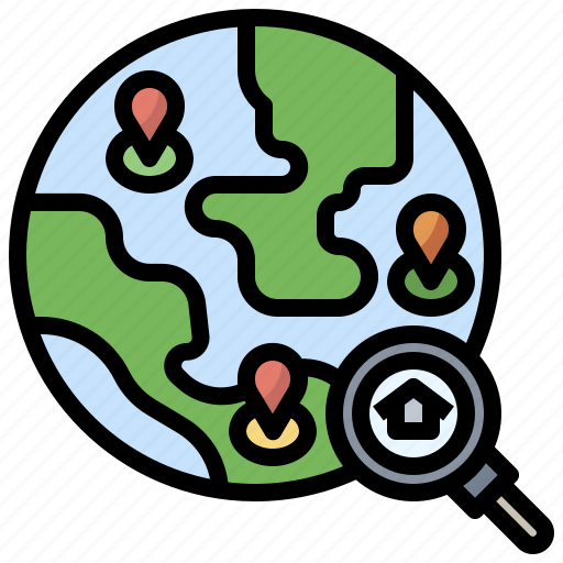 And, destination, geolocation, location, map, maps icon - Download on Iconfinder