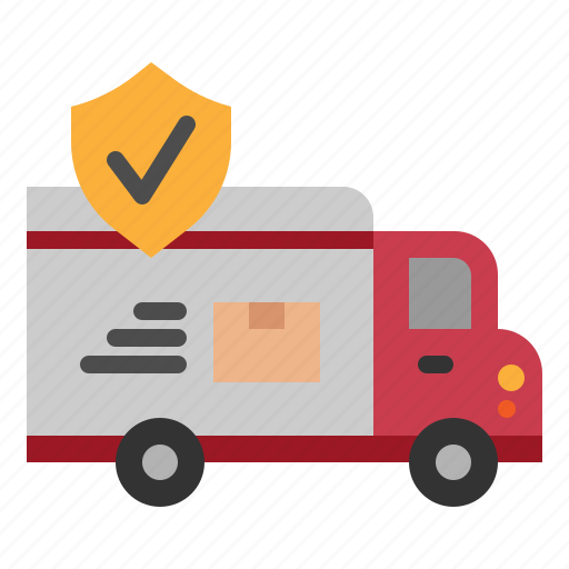 Insurance, protect, truck, transport, delivery, logistic, parcel icon - Download on Iconfinder