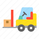 delivery, forklift, logistic, shipping, transport, transportation