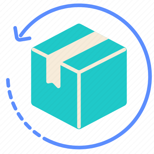 Back, logistics, order, packaging, refund, return, reverse icon - Download on Iconfinder
