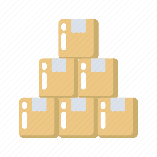 Packages, boxes, storage, parcel, logistics icon - Download on Iconfinder