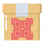 qr, package, box, present, parcel 