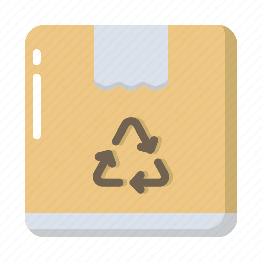 Recycle, box, package, delivery, ecology icon - Download on Iconfinder