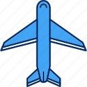 airplane, flight, logistics, transport