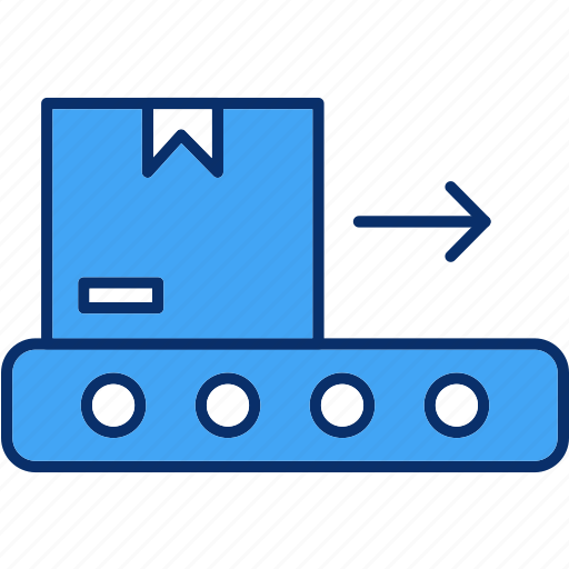 Belt, conveyor, delivery, logistics icon - Download on Iconfinder