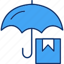 logistics, protection, rain, umbrella