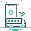service, transport, truck, shipment, wifi, connected, delivery, smart logistics