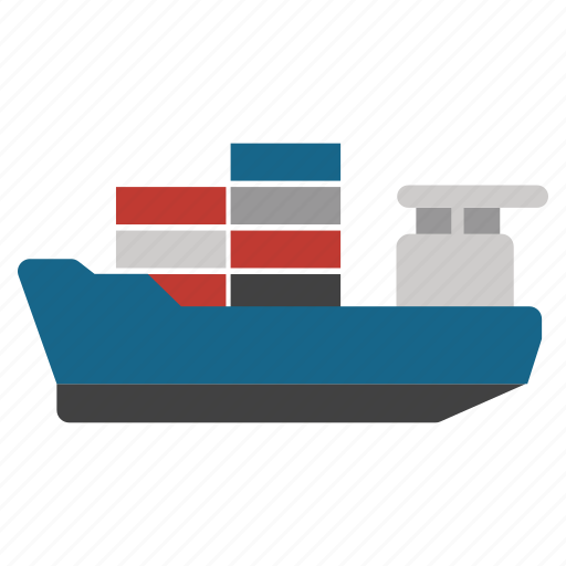 Container, cargo, delivery, shipping, trasnport, sea ship, shipment icon - Download on Iconfinder
