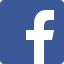 big, button, p, facebook icon