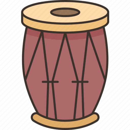 Lohri, dhola, drum, indian, culture icon - Download on Iconfinder