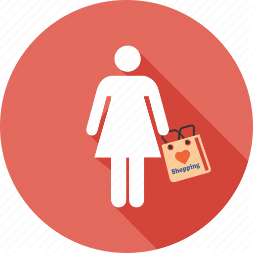 Bag, business, girl, mall, people, shopper, shopping icon - Download on Iconfinder