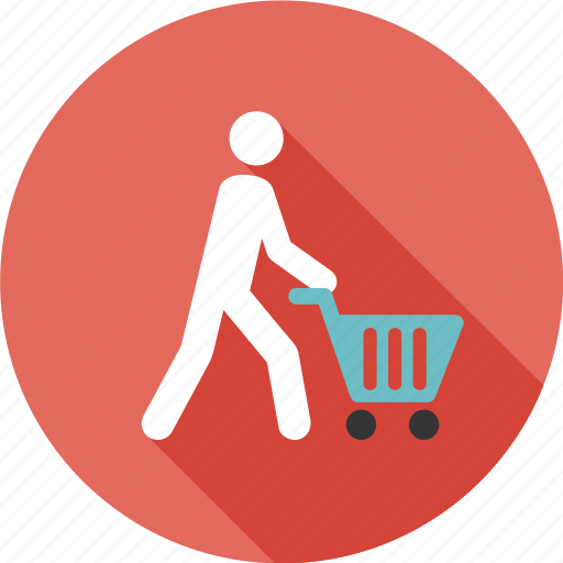 Business, caddy, mall, market, people, shopper, shopping icon - Download on Iconfinder
