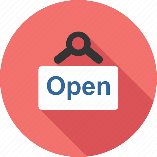 Banner, board, business, market, open, shopping, tag icon - Download on Iconfinder
