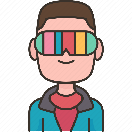 Futuristic, young, man, fashionable, handsome icon - Download on Iconfinder