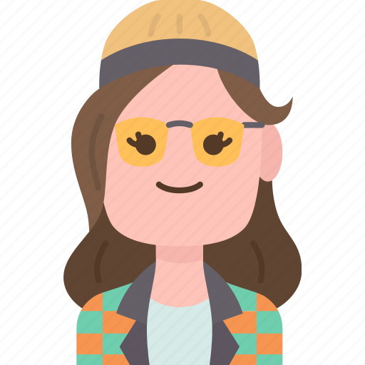 Hipster, stylish, fashion, chic, model icon - Download on Iconfinder