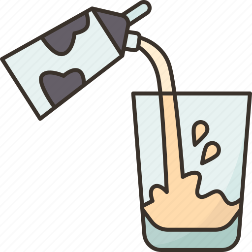 Milk, drinking, dairy, protein, nutrition icon - Download on Iconfinder