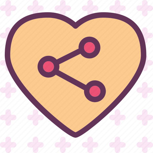 Connection, heart, love, romance icon - Download on Iconfinder