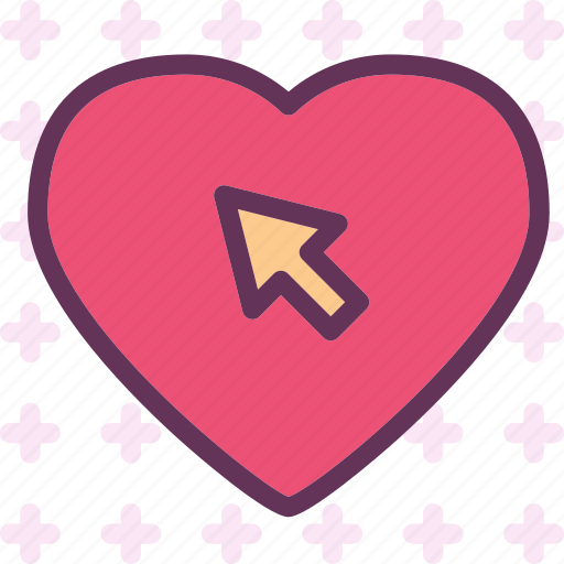 Cursor, heart, love, romance icon - Download on Iconfinder