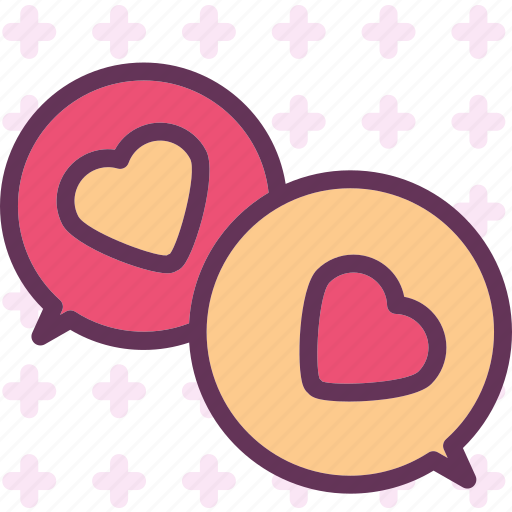 Chat, heart, love, romance icon - Download on Iconfinder
