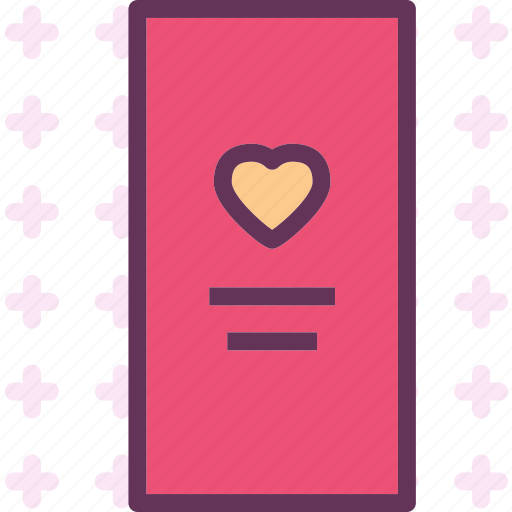 Heart, love, profile, romance icon - Download on Iconfinder