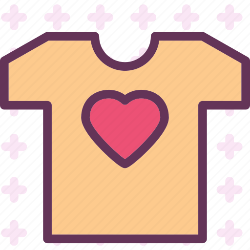 Heart, love, romance, tshirt icon - Download on Iconfinder