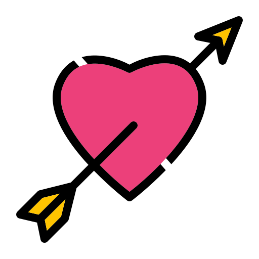 Heart, love, romance, valentine, valentines, wedding icon - Free download