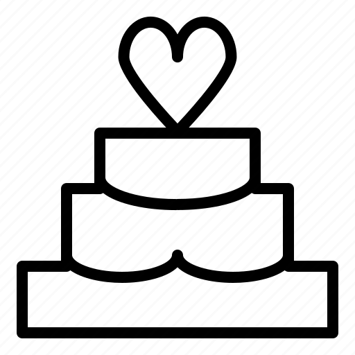 Boyfriend, cake, heart, love, romance, romantic, valentine icon - Download on Iconfinder