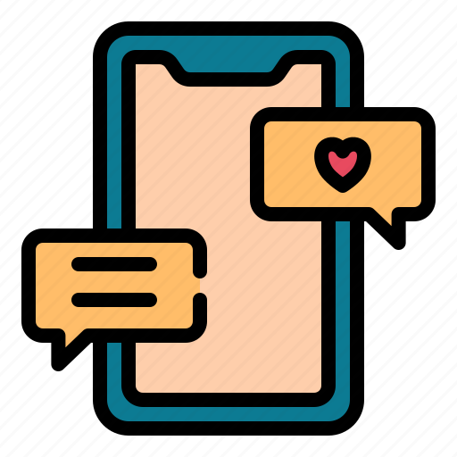 Chat, heart, love, mail, message icon - Download on Iconfinder