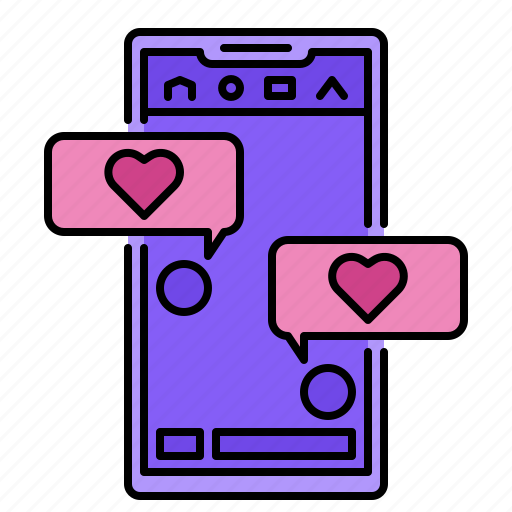 Valentine, message, love, heart, communication, social, chat icon - Download on Iconfinder