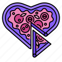 italian, romantic, valentine, love, heart, food, pizza