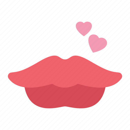 Lips, kiss, love, heart icon - Download on Iconfinder