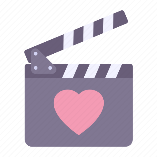 Movies, love, heart, film icon - Download on Iconfinder