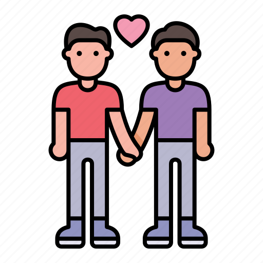 Couple, men, love, people icon - Download on Iconfinder