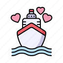 cruiser, boat, ship, transport