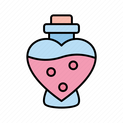 Love, potion, heart, magic icon - Download on Iconfinder