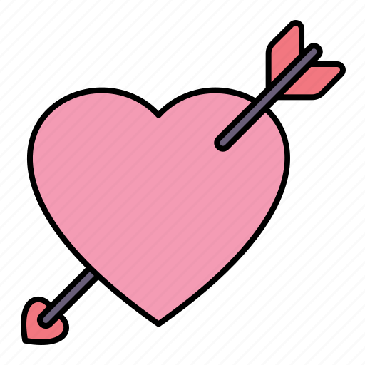 Lover, heart, arrow, cupid icon - Download on Iconfinder