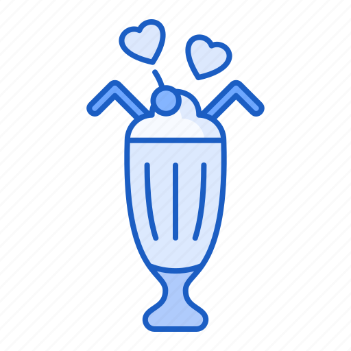 Milkshake, dessert, ice, cream, sweet icon - Download on Iconfinder