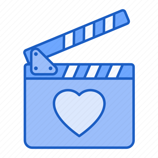 Movies, love, heart, film icon - Download on Iconfinder
