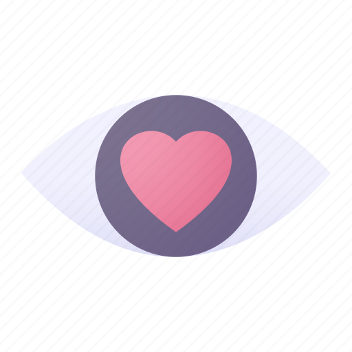 Eye, love, vision, heart icon - Download on Iconfinder