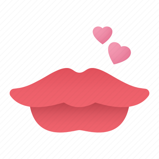 Lips, kiss, love, heart icon - Download on Iconfinder